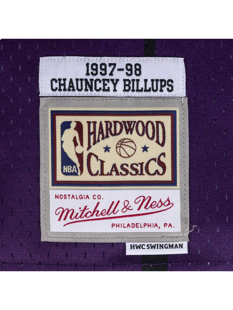 Джерси Mitchell & Ness x NBA Toronto Raptors 1997-98 Swingman Jersey 'Chauncey Billups 3' — изображение 3 из 3, фиолетовый