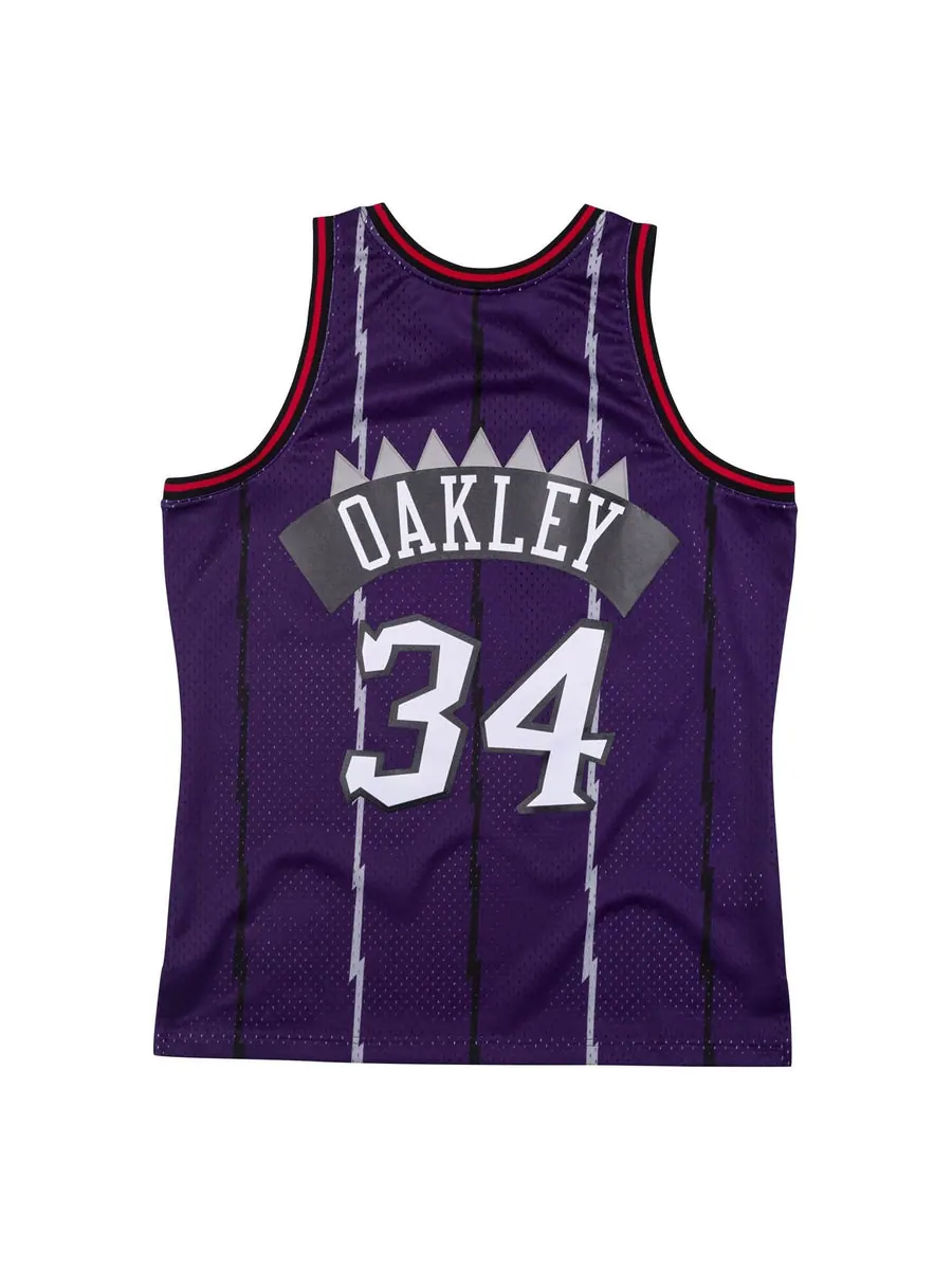 Джерси Mitchell & Ness x NBA Toronto Raptors 1998-99 Swingman Jersey 'Charles Oakley 34' — изображение 2 из 3, фиолетовый