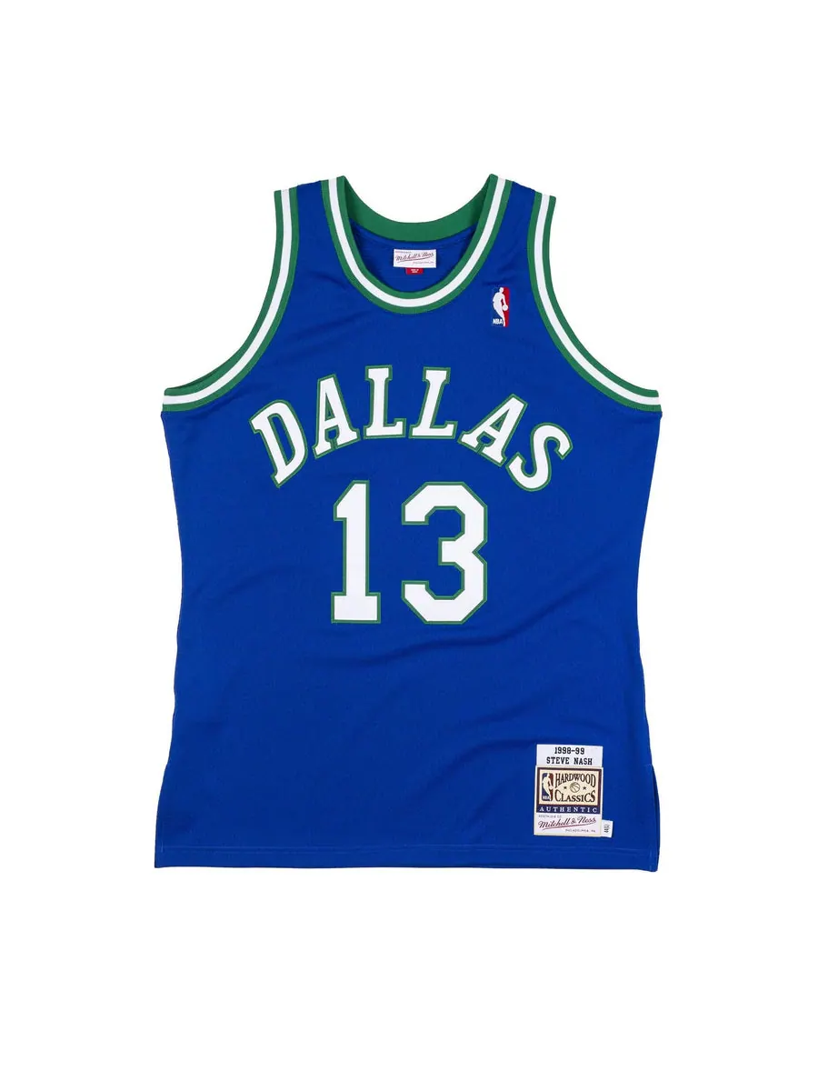Джерси Mitchell & Ness x NBA Dallas Mavericks 1998-99 Swingman Jersey 'Steve Nash 13' — изображение 1 из 2, синий