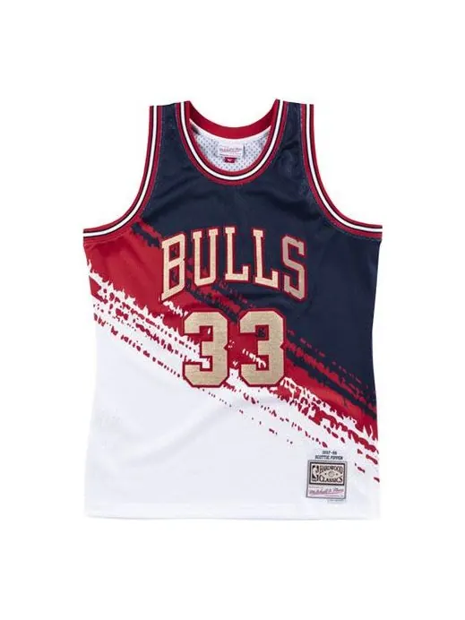 Баскетбольное джерси Mitchell & Ness NBA SW 97-98 33 — изображение 1 из 2