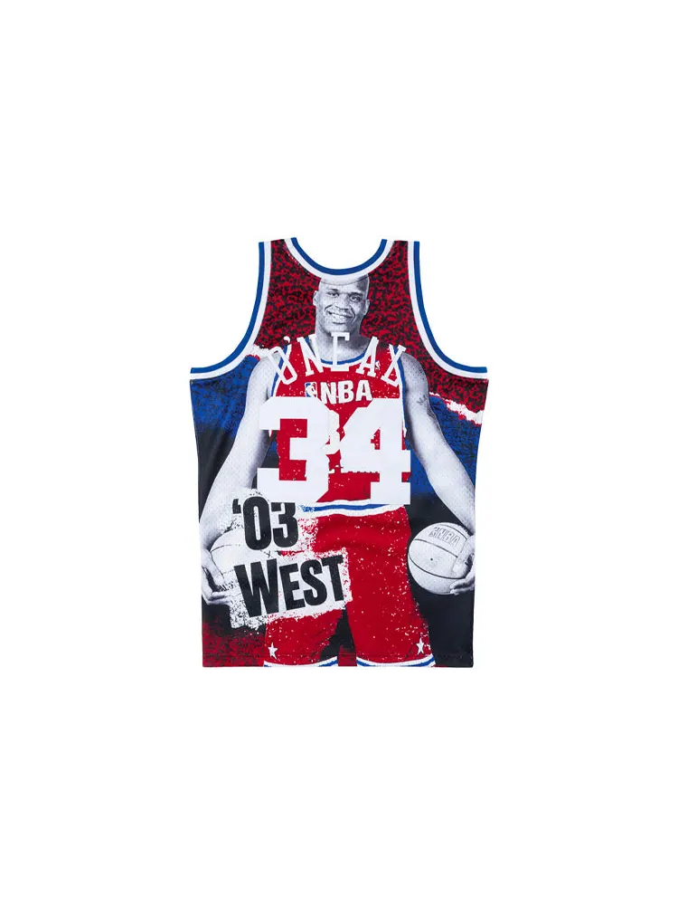 Баскетбольное джерси Mitchell & Ness NBA SW 03 34 — изображение 2 из 2, мульти