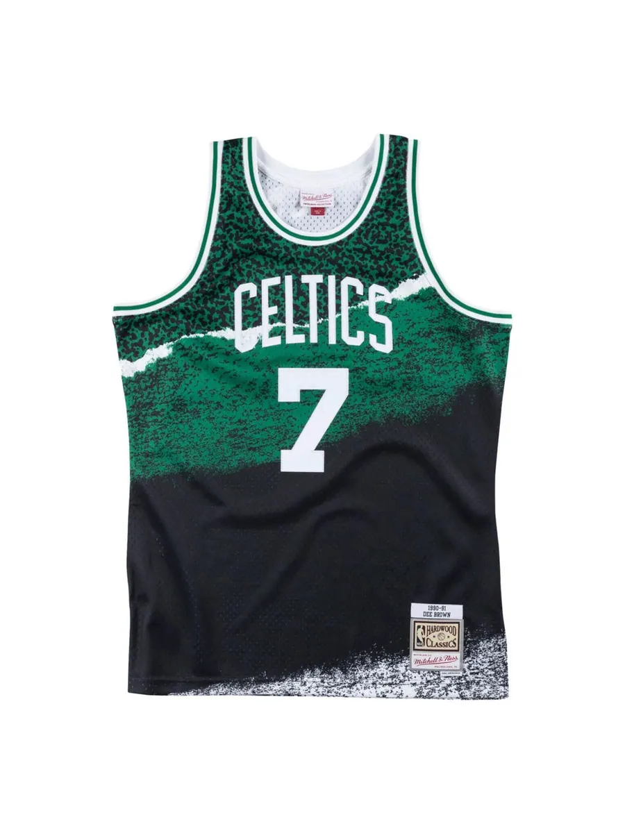 Джерси Mitchell & Ness x NBA Boston Celtics Dunk Contest Jersey 'Dee Brown 7' — изображение 1 из 3, зеленый