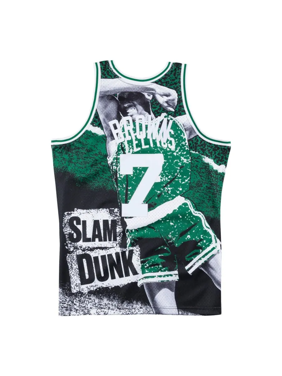 Джерси Mitchell & Ness x NBA Boston Celtics Dunk Contest Jersey 'Dee Brown 7' — изображение 2 из 3, зеленый