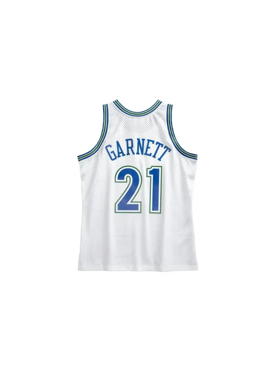 Джерси Mitchell & Ness NBA Swingman Jersey Minnesota Timberwolves 1995-96 Kevin Garnett 'White Blue' — изображение 2 из 2