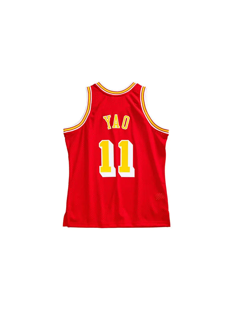 Баскетбольное джерси Mitchell & Ness NBA Houston Rockets Yao Ming #11 04-05 Swingman Jersey — изображение 2 из 6