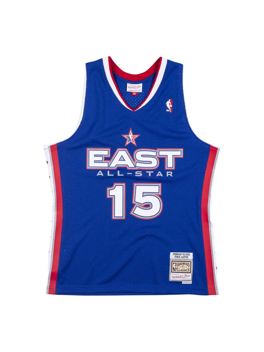 Джерси Mitchell & Ness x NBA All-Star East 2005 Swingman Jersey 'Vince Carter 15' — изображение 1 из 3, синий