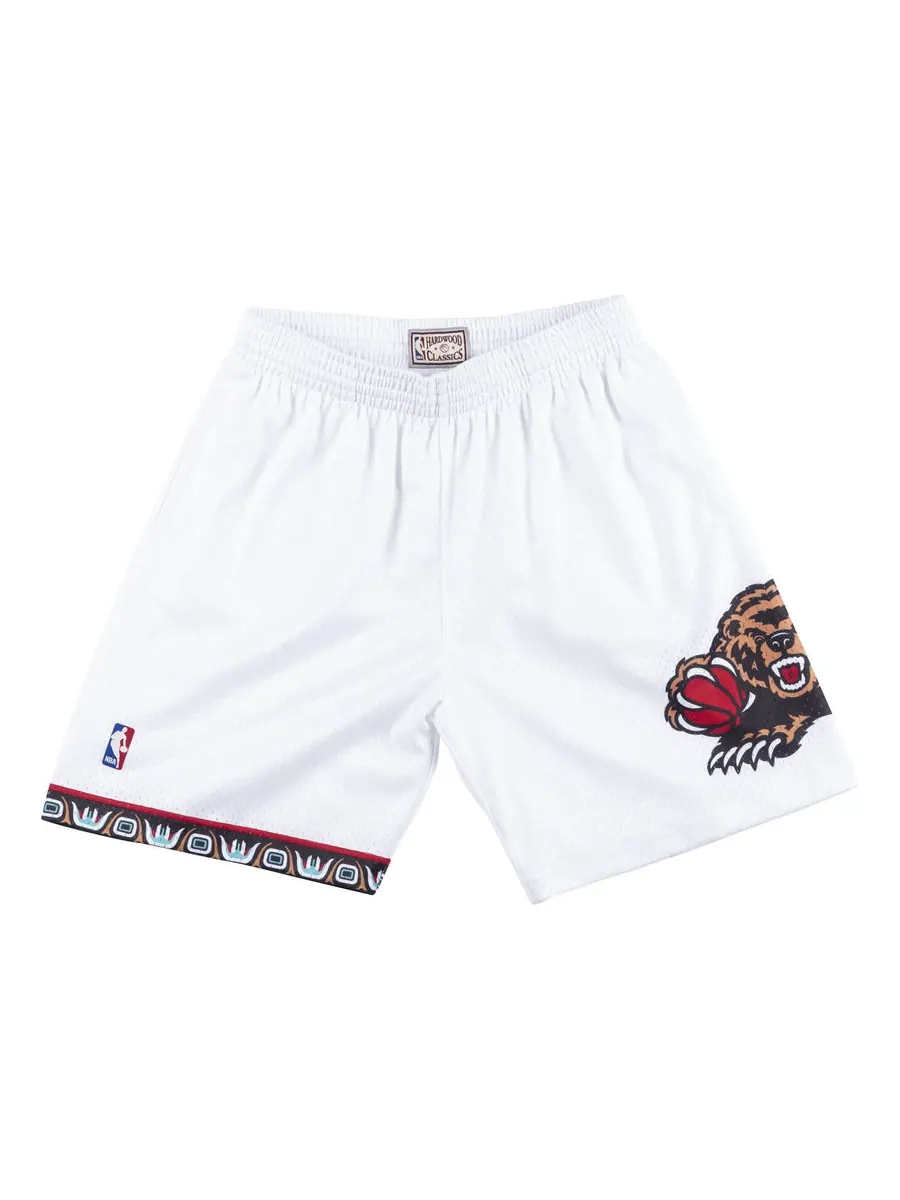 Спортивные шорты Mitchell & Ness NBA Swingman Shorts Vancouver Grizzlies 1998-99 'White' — изображение 1 из 4, белый