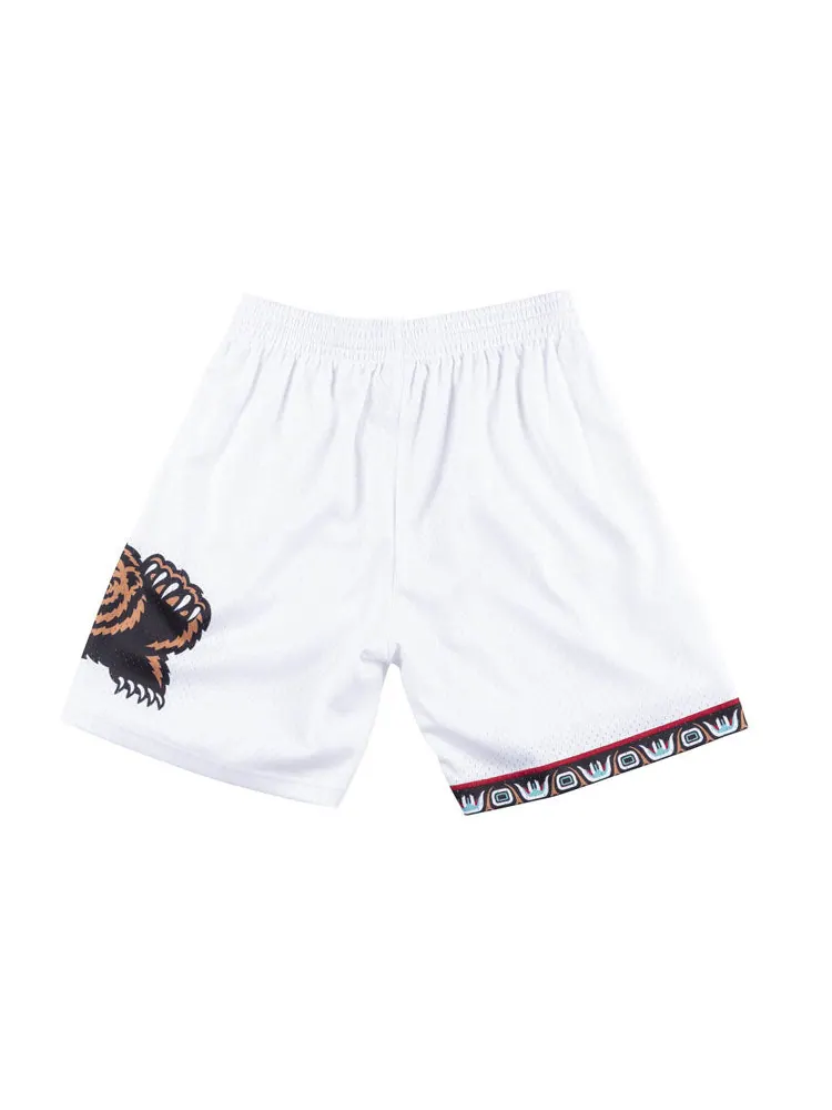 Спортивные шорты Mitchell & Ness NBA Swingman Shorts Vancouver Grizzlies 1998-99 'White' — изображение 2 из 4, белый