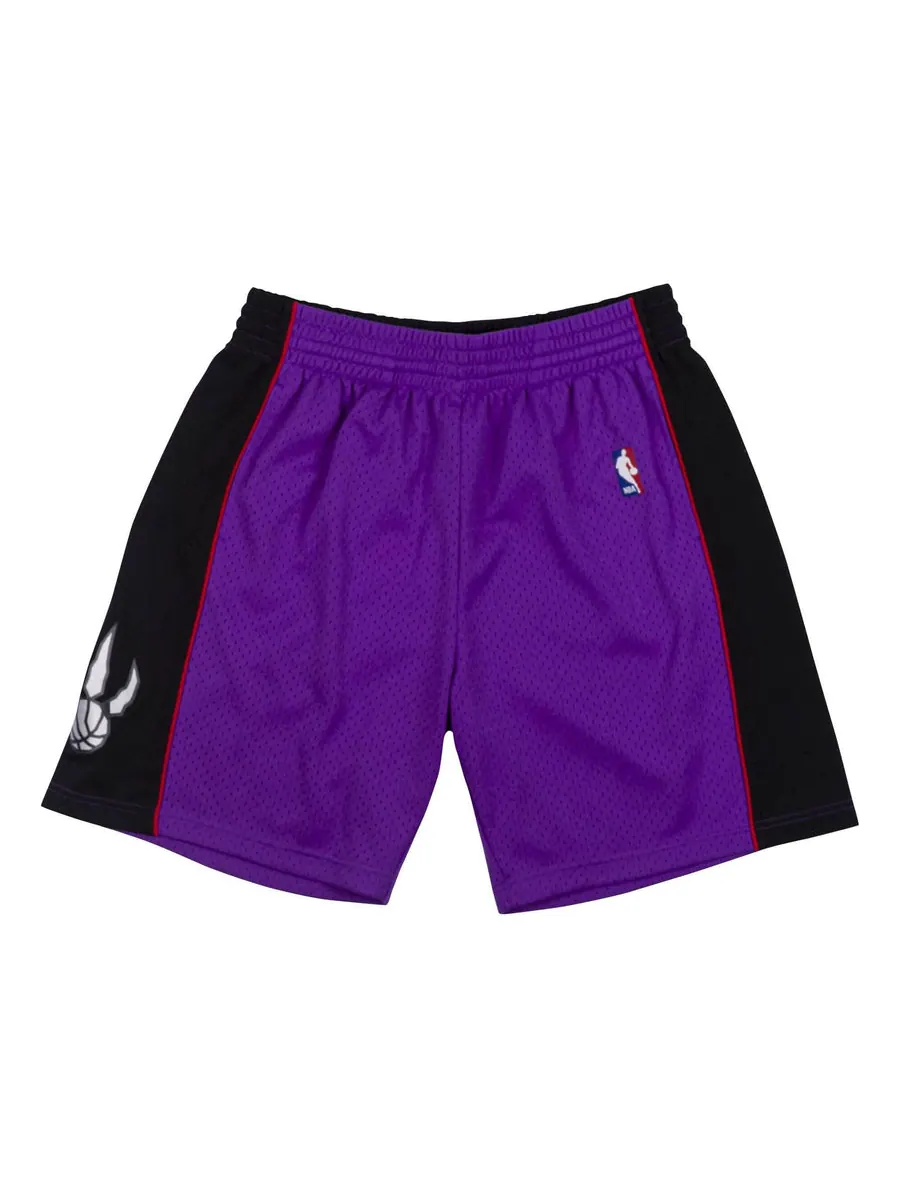 Спортивные шорты Mitchell & Ness NBA Swingman Shorts Toronto Raptors 1999-00 'Purple Black' — изображение 1 из 3, фиолетовый