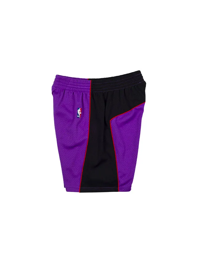 Спортивные шорты Mitchell & Ness NBA Swingman Shorts Toronto Raptors 1999-00 'Purple Black' — изображение 3 из 3, фиолетовый