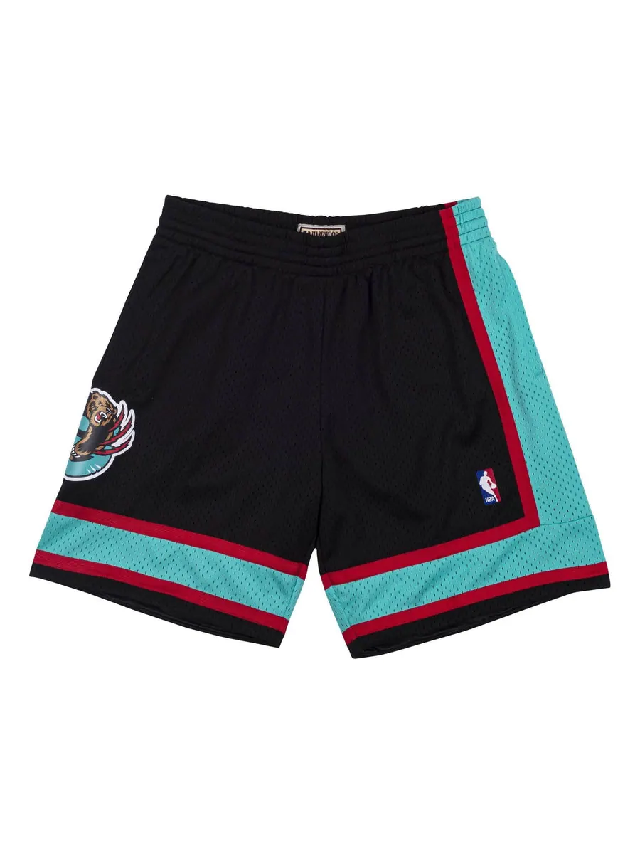 Спортивные шорты Mitchell & Ness NBA Swingman Shorts Memphis Grizzlies 2001-02 'Black Green' — изображение 1 из 2, черный
