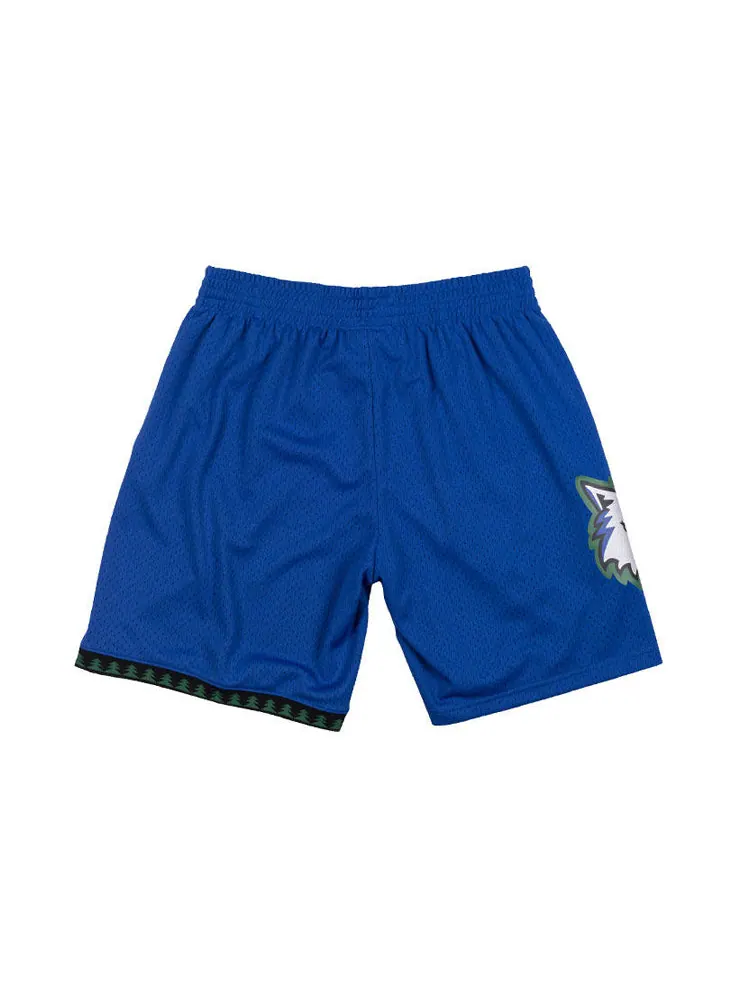 Спортивные шорты Mitchell & Ness x NBA Minnesota Timberwolves 2003-04 Swingman Shorts 'Blue' — изображение 3 из 8, синий