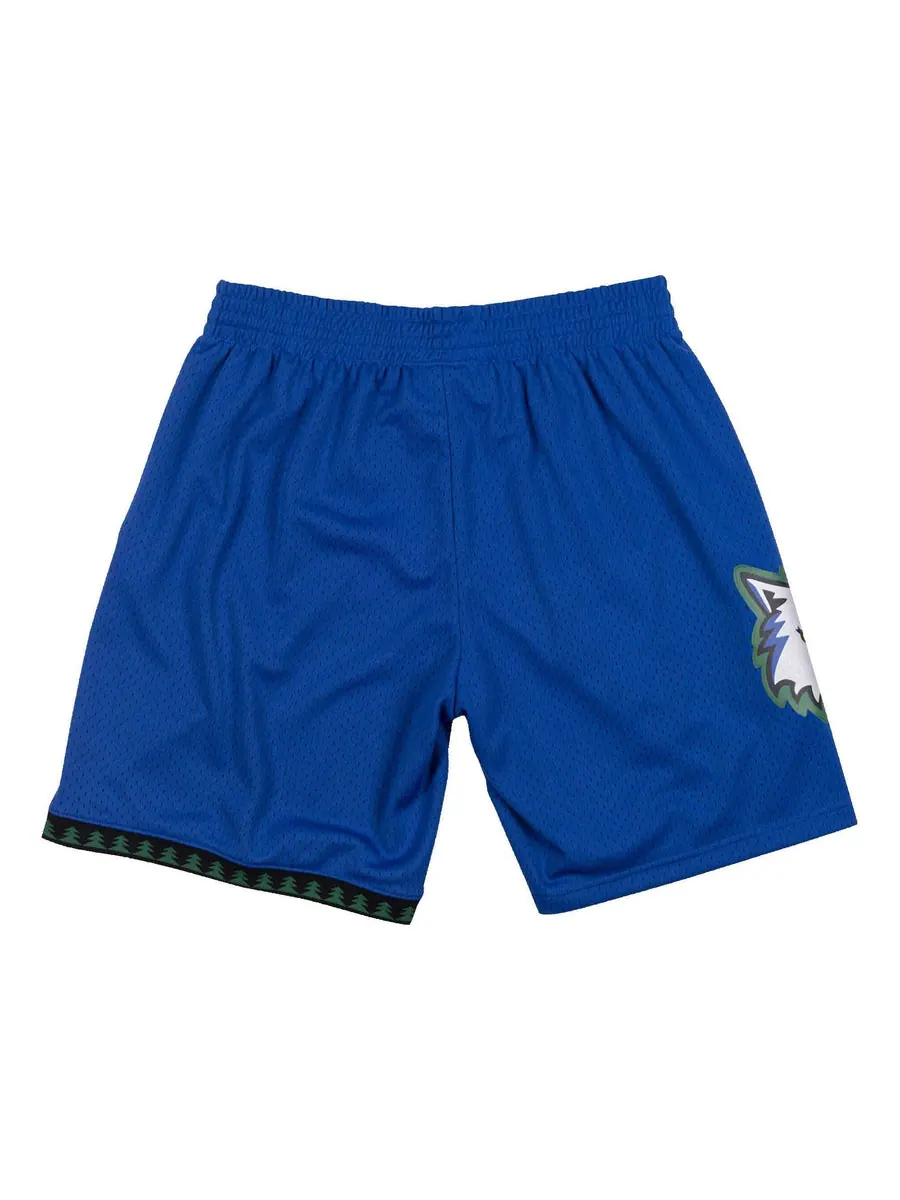 Спортивные шорты Mitchell & Ness x NBA Minnesota Timberwolves 2003-04 Swingman Shorts 'Blue' — изображение 4 из 8, синий
