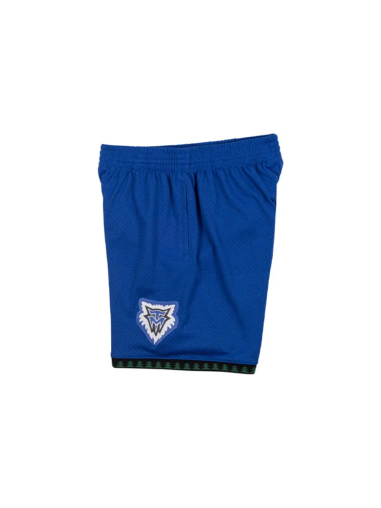 Спортивные шорты Mitchell & Ness x NBA Minnesota Timberwolves 2003-04 Swingman Shorts 'Blue' — изображение 5 из 8, синий