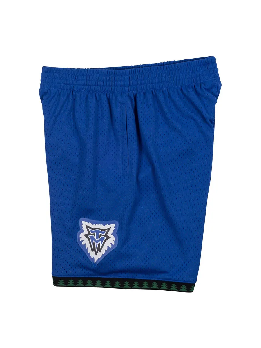 Спортивные шорты Mitchell & Ness x NBA Minnesota Timberwolves 2003-04 Swingman Shorts 'Blue' — изображение 6 из 8, синий