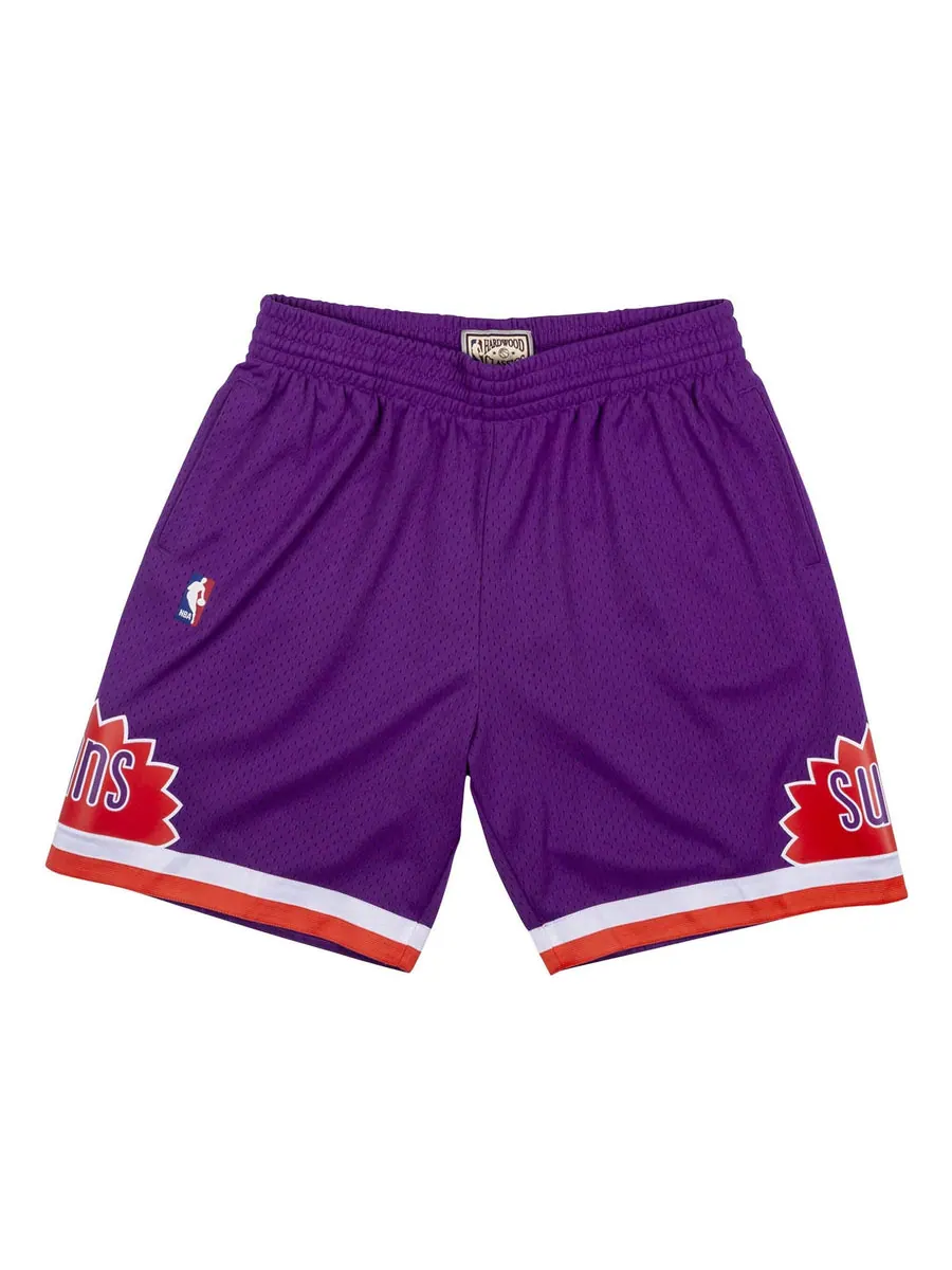 Спортивные шорты Mitchell & Ness x NBA Phoenix Suns 1991-92 Swingman Shorts 'Purple' — изображение 1 из 4, фиолетовый