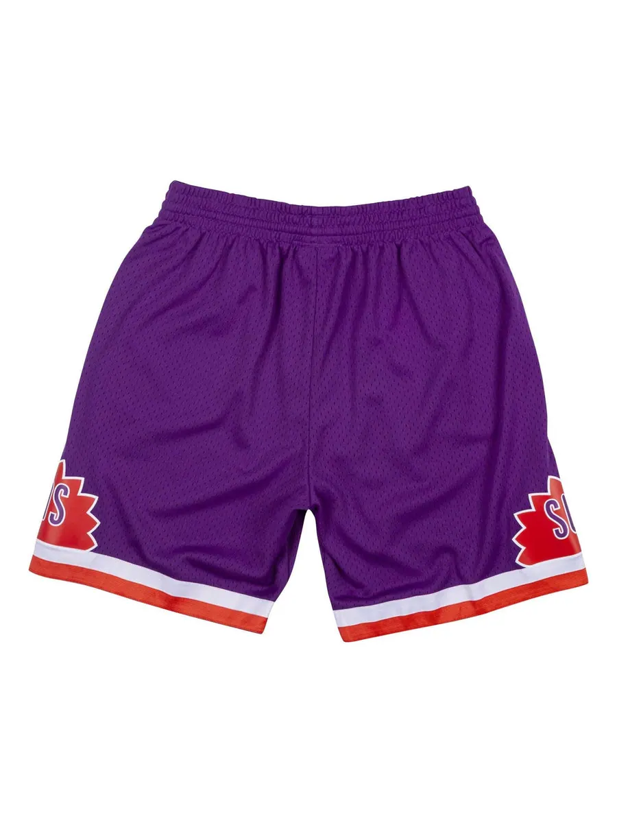 Спортивные шорты Mitchell & Ness x NBA Phoenix Suns 1991-92 Swingman Shorts 'Purple' — изображение 2 из 4, фиолетовый