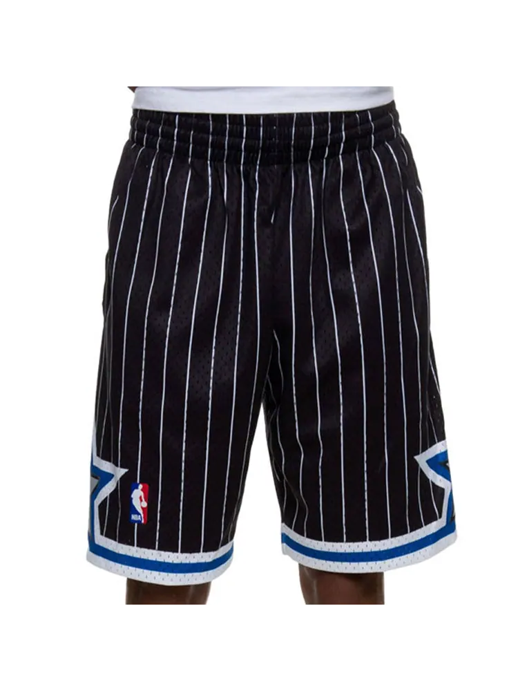 Спортивные шорты Mitchell & Ness NBA Swingman Shorts Orlando Magic 'Alternate' — изображение 3 из 5, черный