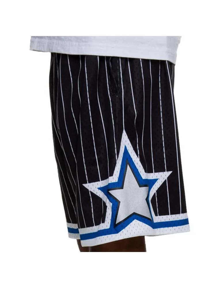 Спортивные шорты Mitchell & Ness NBA Swingman Shorts Orlando Magic 'Alternate' — изображение 5 из 5, черный