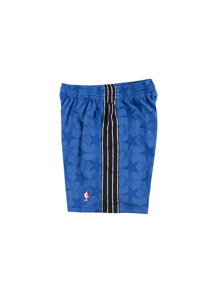 Спортивные шорты Mitchell & Ness NBA Swingman Shorts Orlando Magic 2000-01 'Blue Black' — изображение 4 из 4, синий