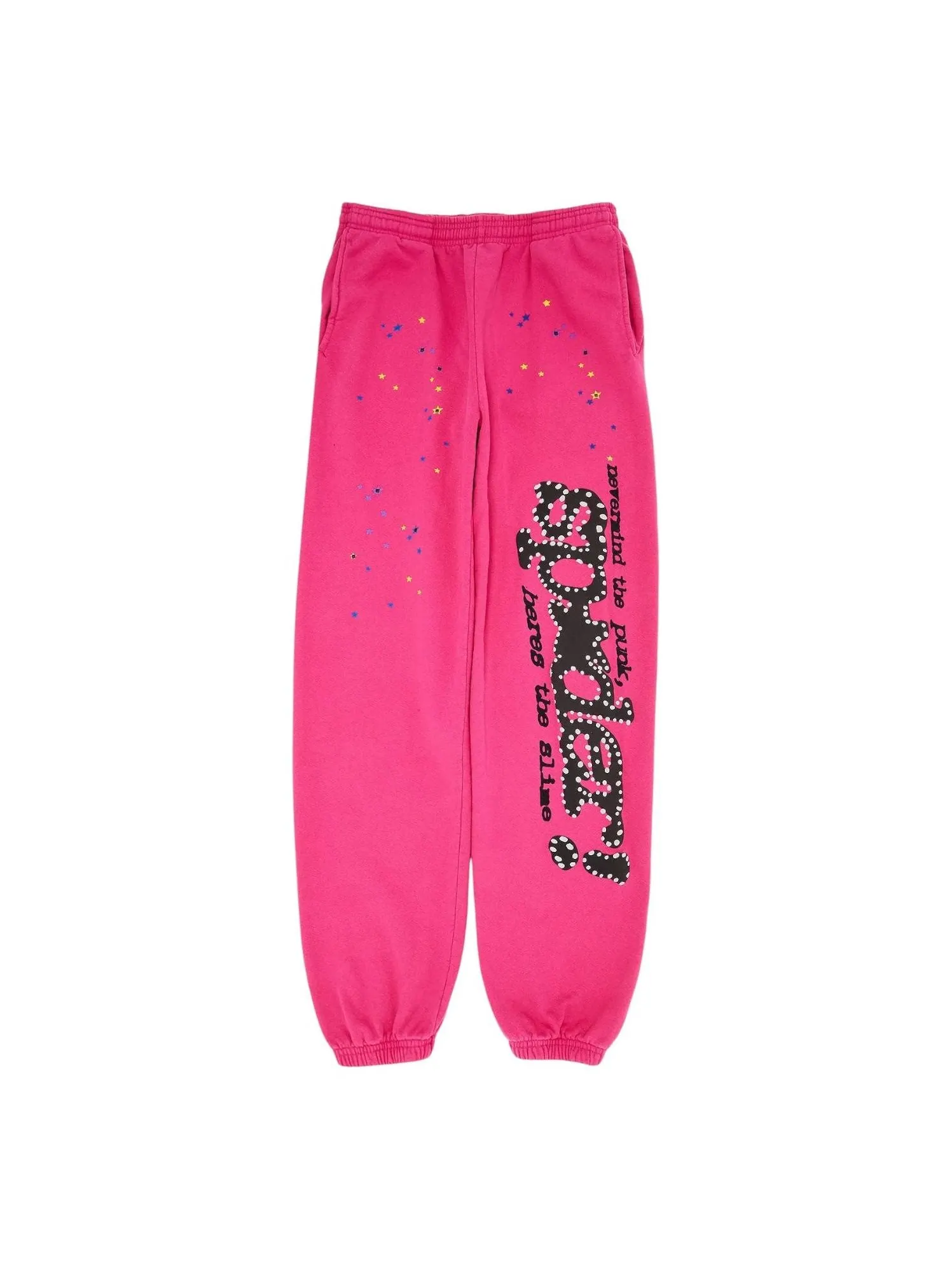 Брюки Sp5der P*nk V2 Sweatpant 'Pink' — 1