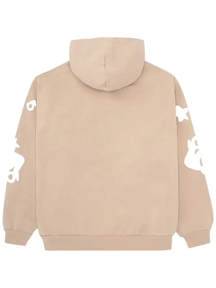 Худи Sp5der Beluga Hoodie 'Sand' — изображение 2 из 2, бежевый