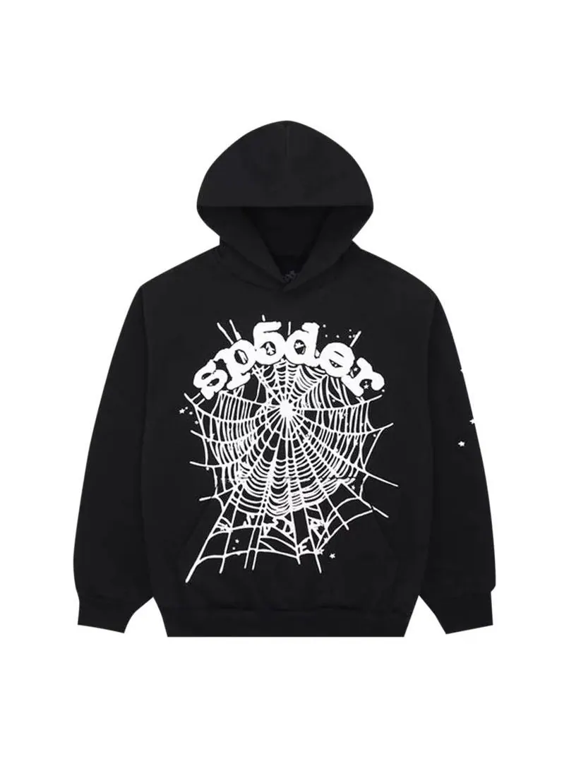 Худи Sp5der OG Web Hoodie Black — изображение 1 из 2, черный