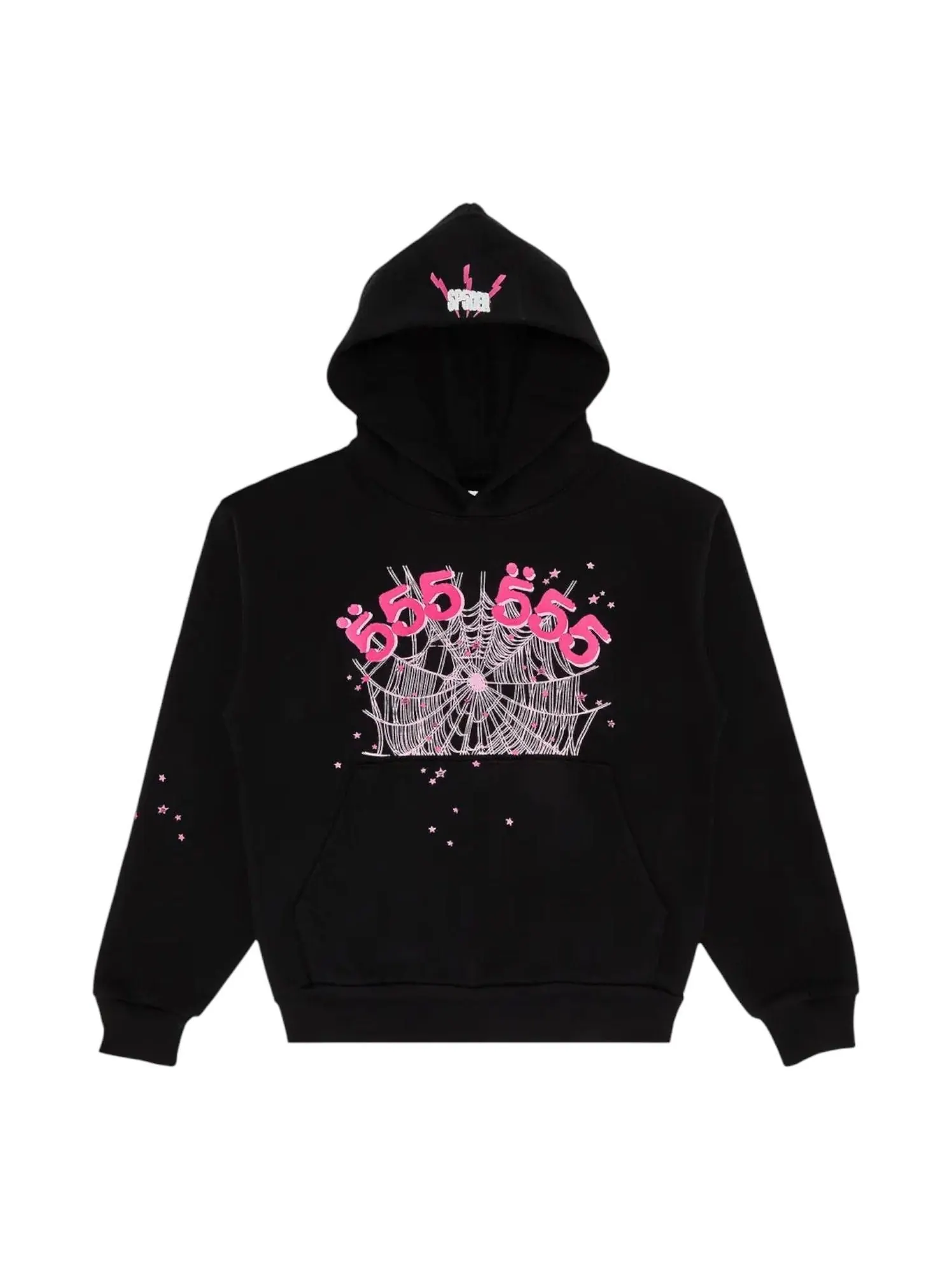 Худи Sp5der Angel Number Hoodie 'Black' — изображение 1 из 2, черный