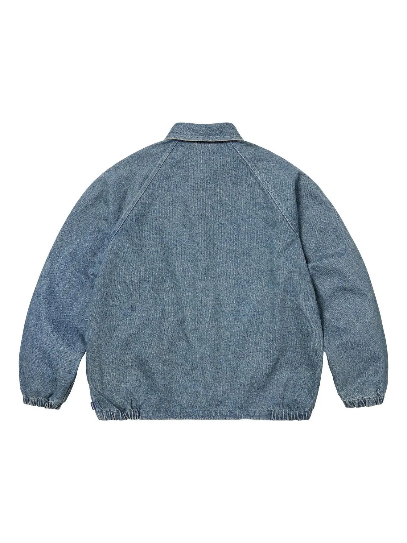 Куртка Supreme Arc Denim Coaches Jacket 'Washed Indigo' — изображение 2 из 2, индиго