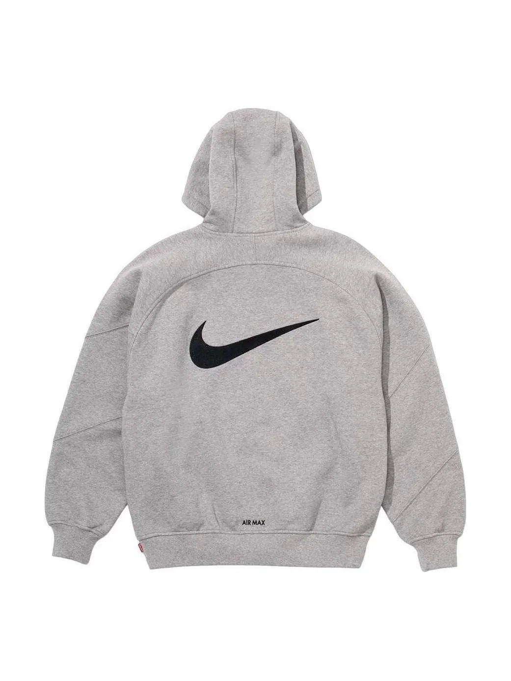 Толстовка Supreme x Nike на молнии с капюшоном — изображение 1 из 2, серый