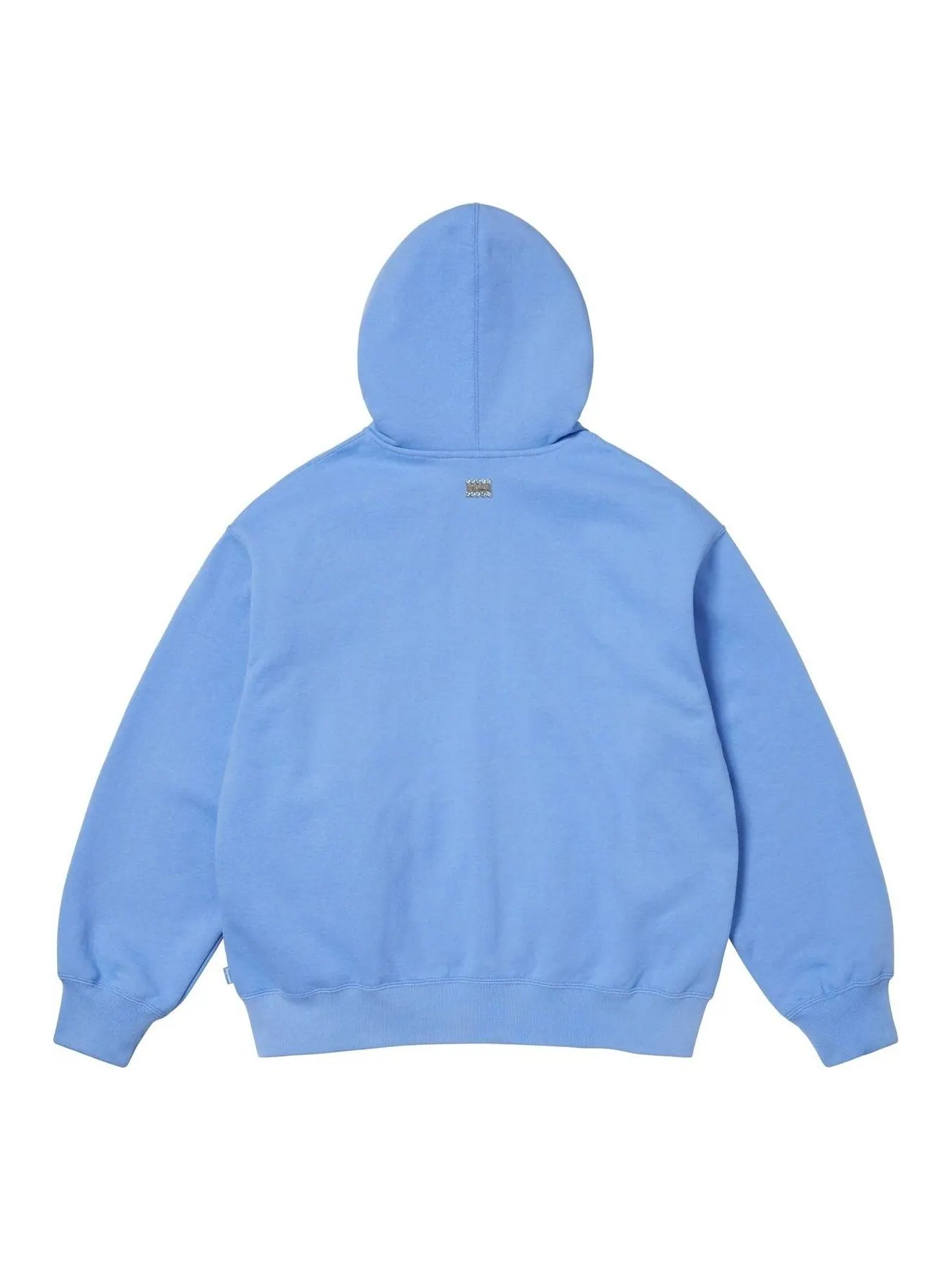 Толстовка Supreme x BB Simon на молнии с капюшоном — изображение 2 из 2, светлый синий