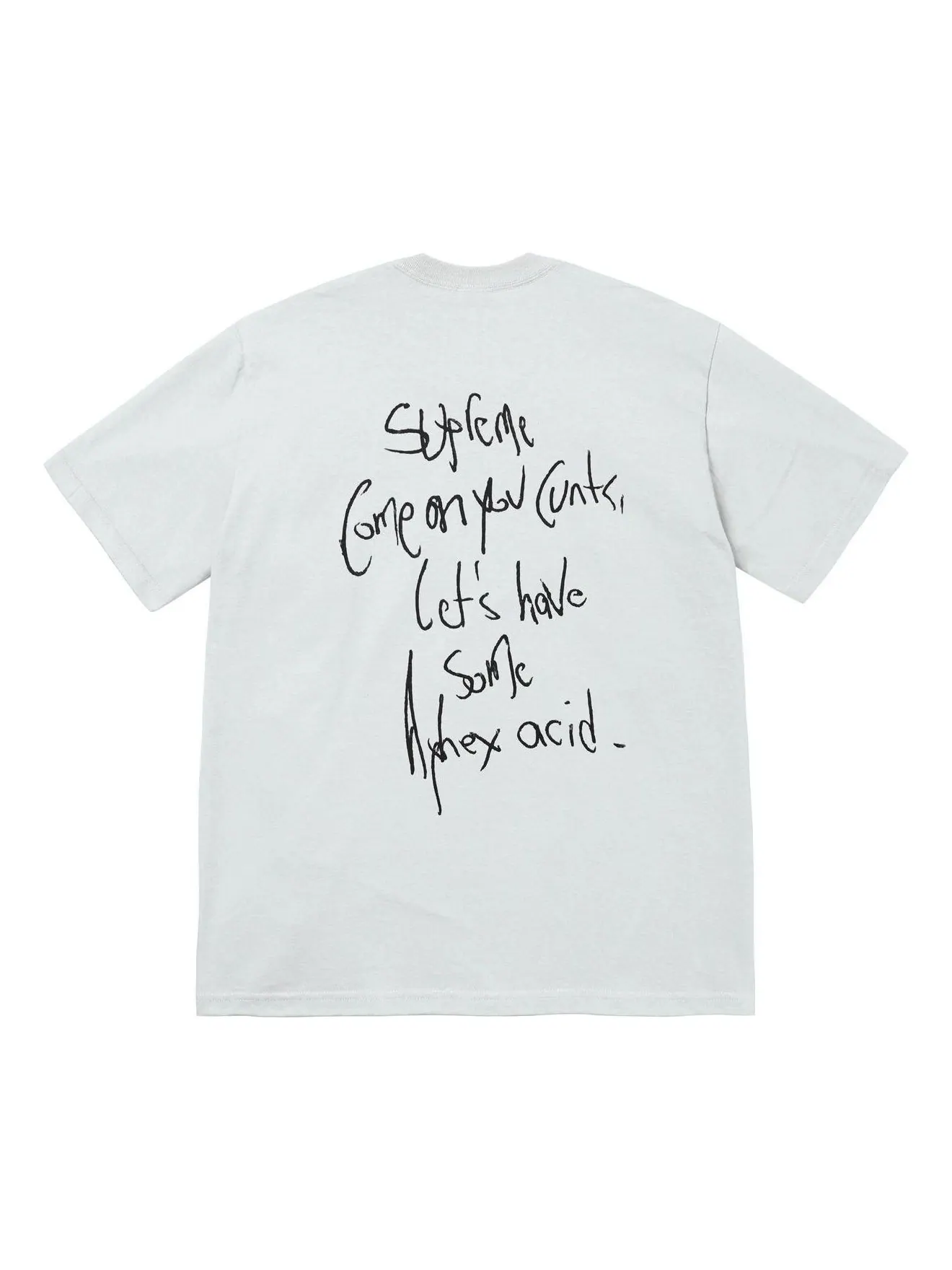 Футболка Supreme x Aphex Twin Windowlicker 'Cement' — изображение 2 из 2, цементный