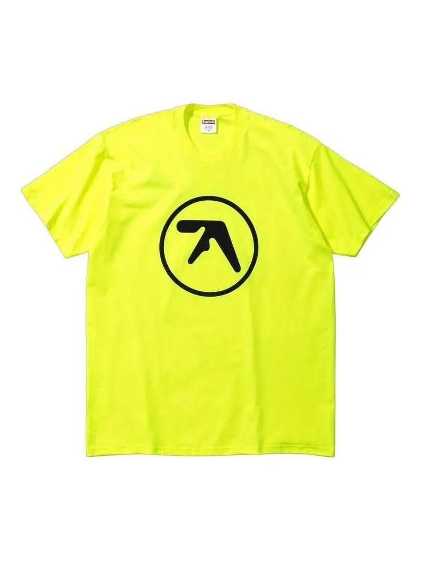 Футболка Supreme x Aphex Twin Ambient Works 'Fluorescent Yellow' — изображение 1 из 2, желтый