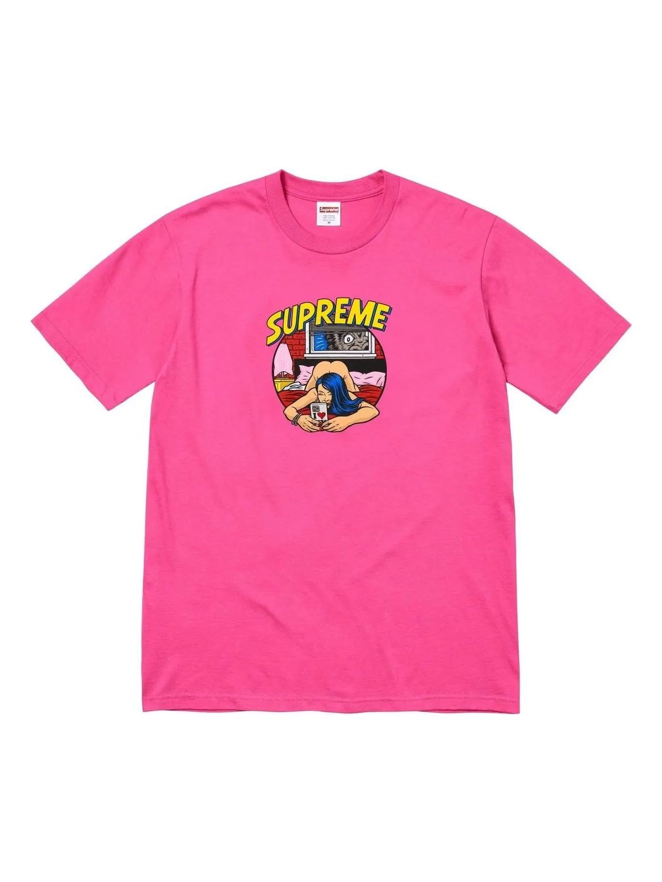 Футболка Supreme для спальни — изображение 1 из 1, фуксия