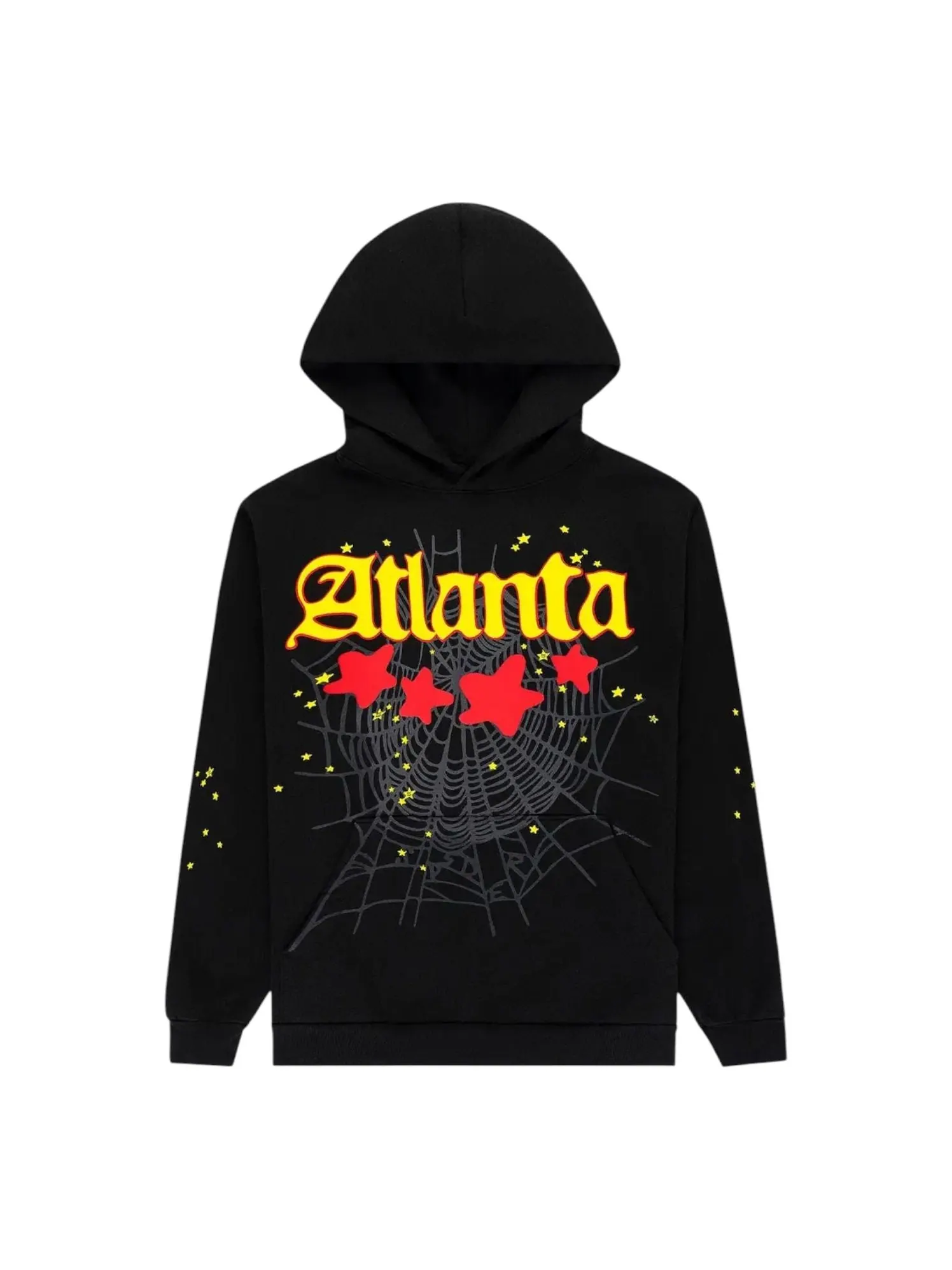 Худи Sp5der Atlanta Hoodie 'Black' — изображение 1 из 2, черный