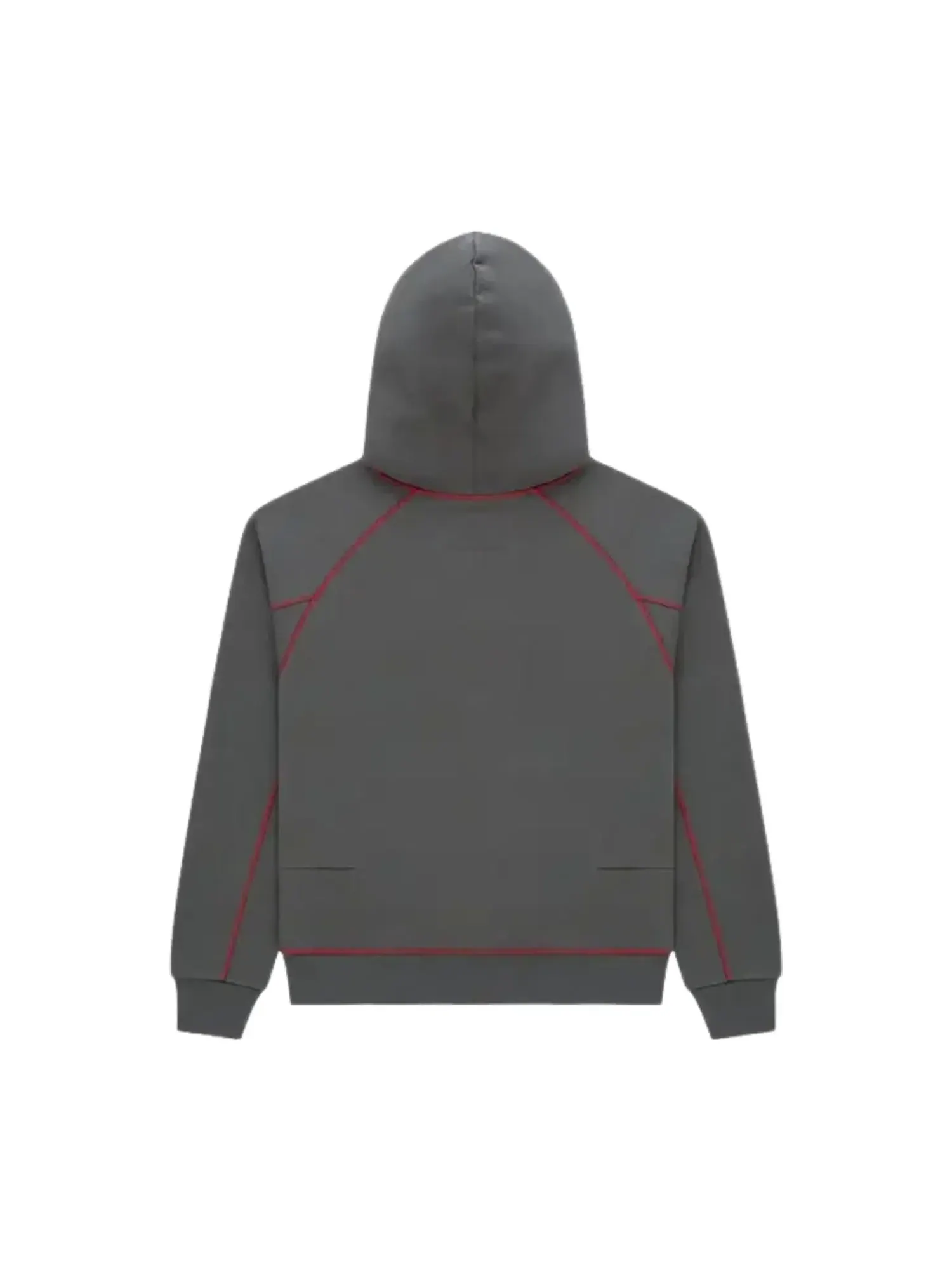 Худи Sp5der Archive Contrast 'Slate Grey' ST012FW25SLT — изображение 2 из 2, серый