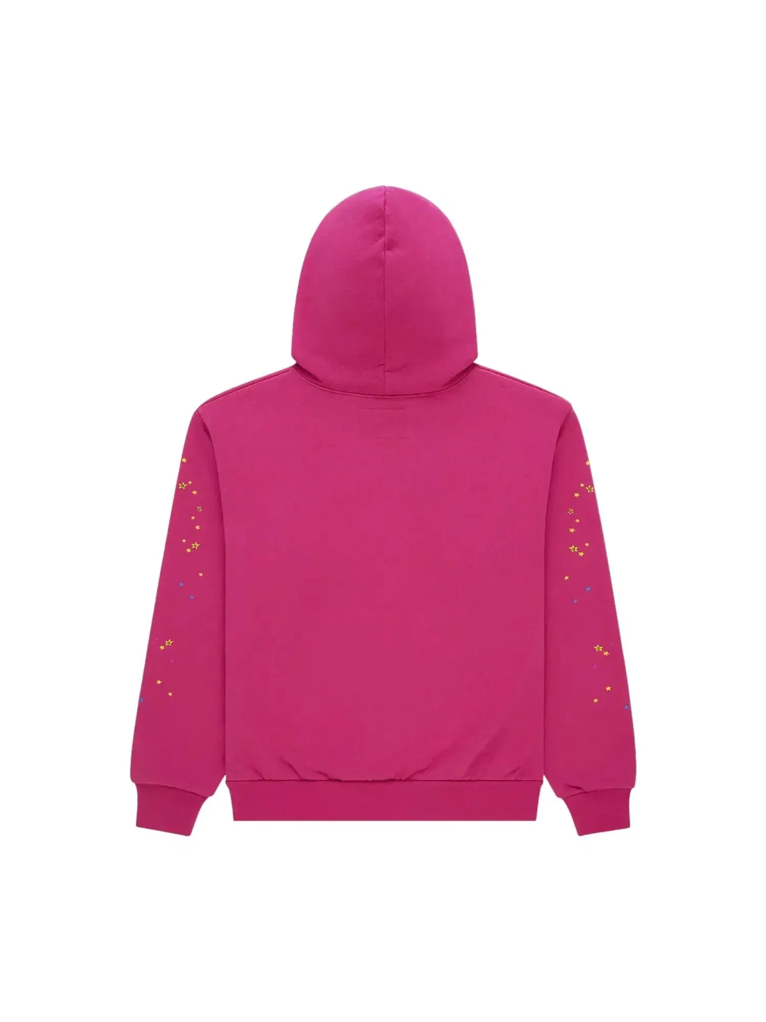 Мужское худи с ангелом и числом Pink SP5DER — изображение 2 из 2, розовый