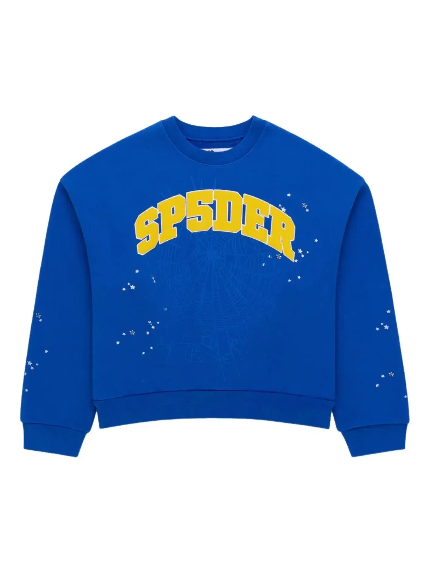 Свитшот SP5DER Varsity Web Crewneck 'Blue' ST031SS26BLU — изображение 1 из 2, синий
