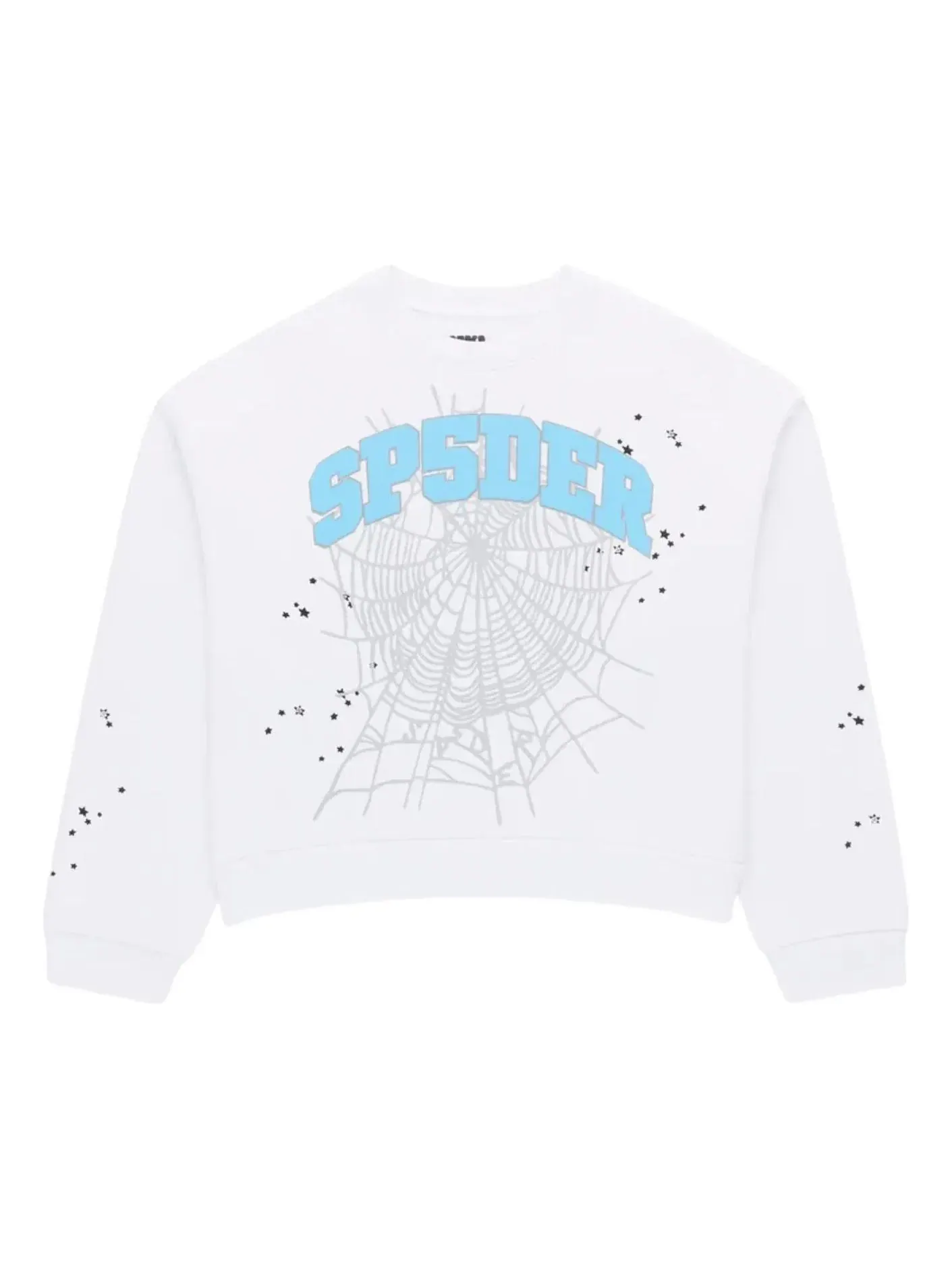 Свитшот SP5DER Varsity Web Crewneck 'White' ST031SS26WHT — изображение 1 из 2, белый