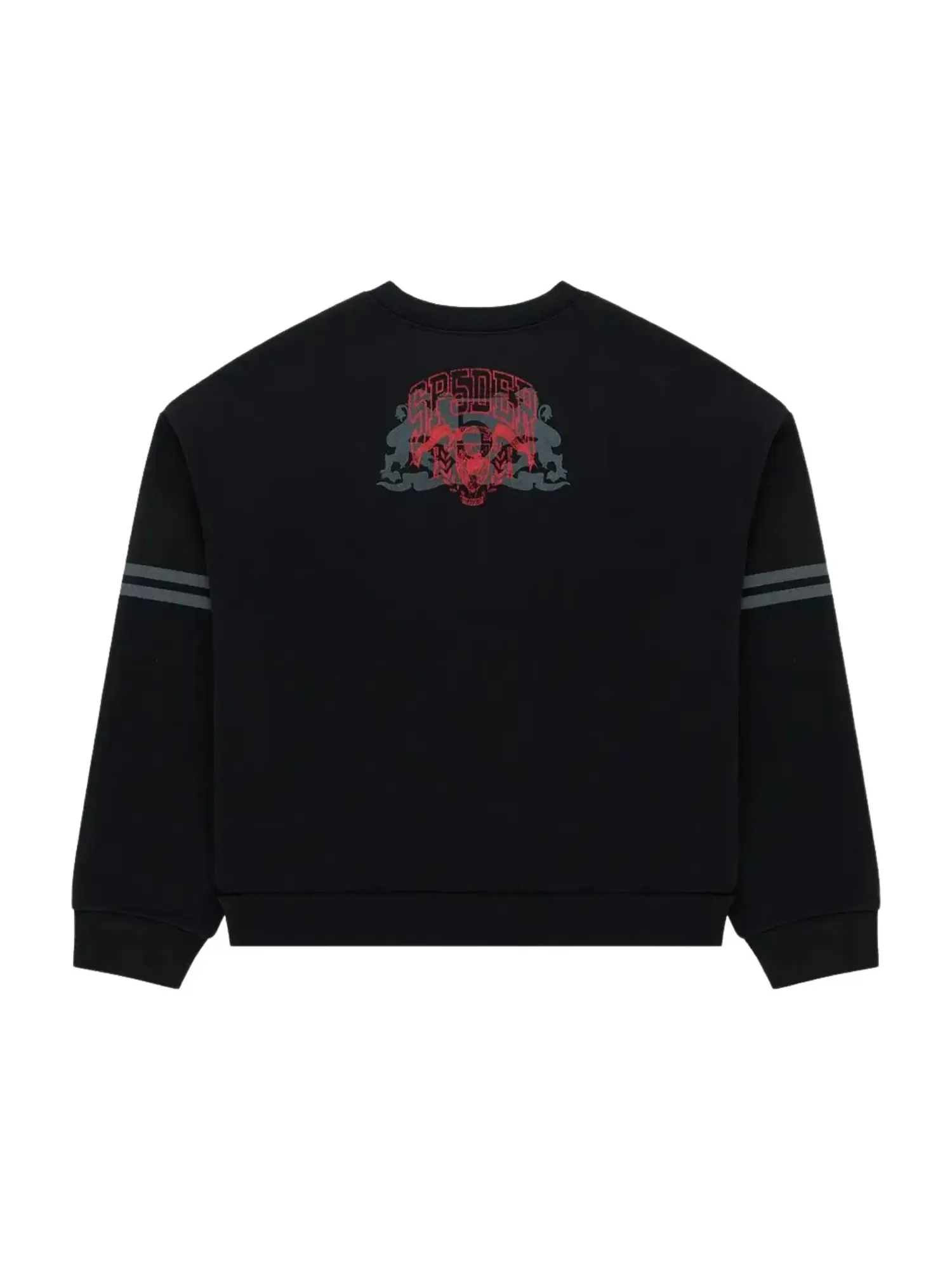Свитшот Sp5der Aranea Crewneck 'Black' ST039SS26BLK — изображение 2 из 2, черный