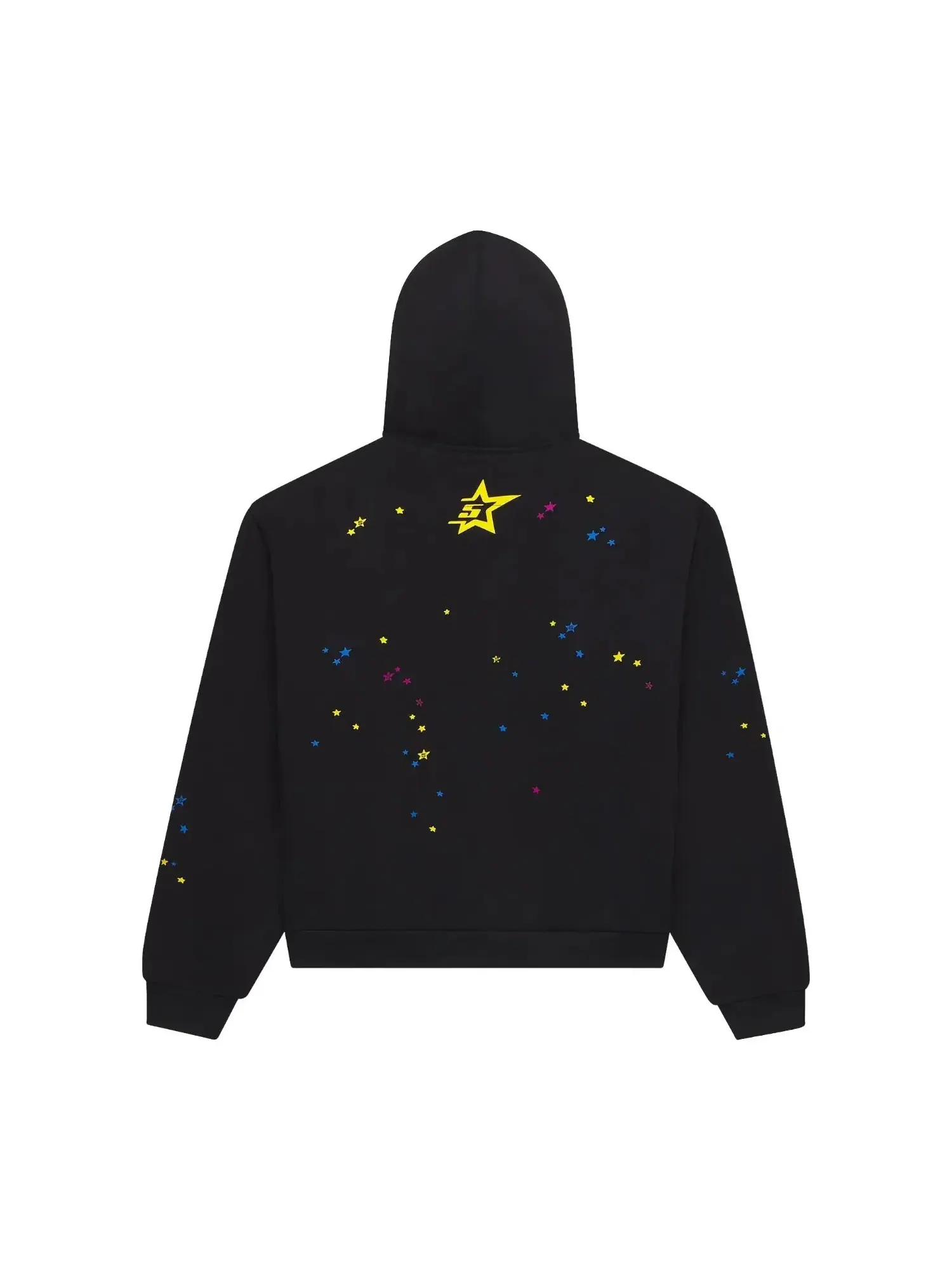 Толстовка Sp5der Punk V2 Zip Up 'Black' ST046SS26BLK — изображение 2 из 2, черный