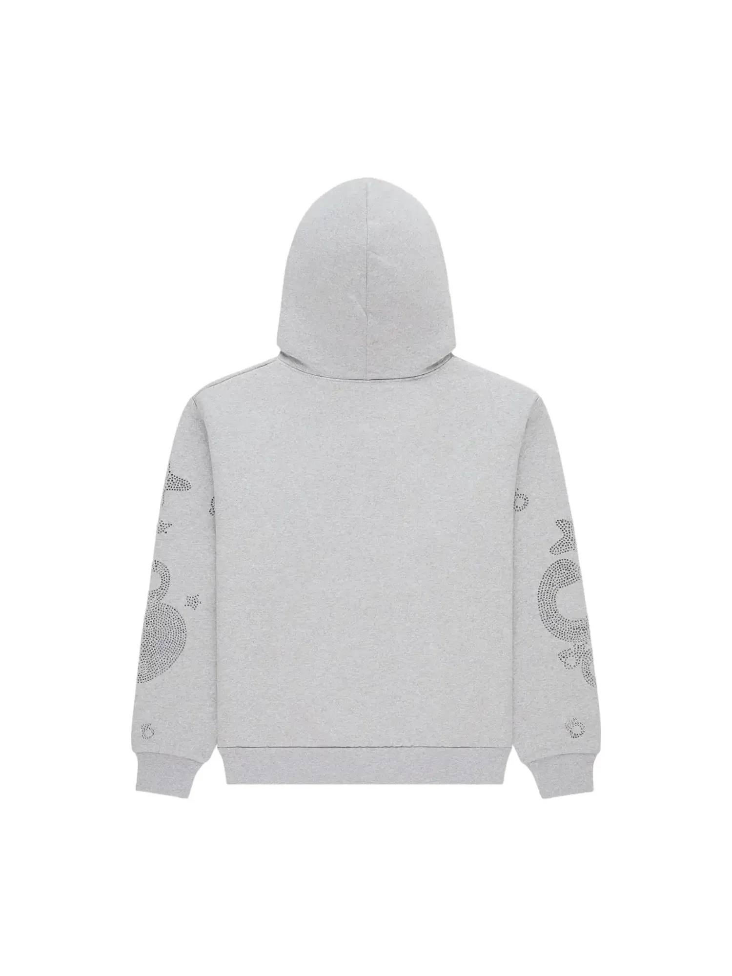 Худи Sp5der Rhinestone Beluga 'Heather Grey' ST048FW25HGR — изображение 2 из 2, серый
