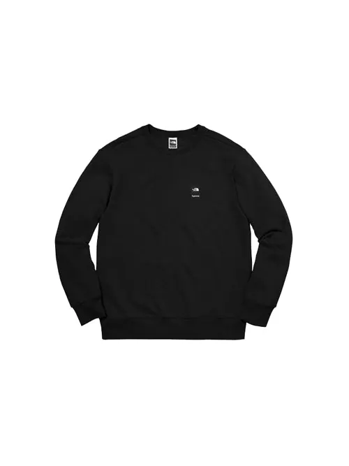 Свитер fw17 the north face mountain crewneck sweater 'black' Supreme — изображение 2 из 2, черный