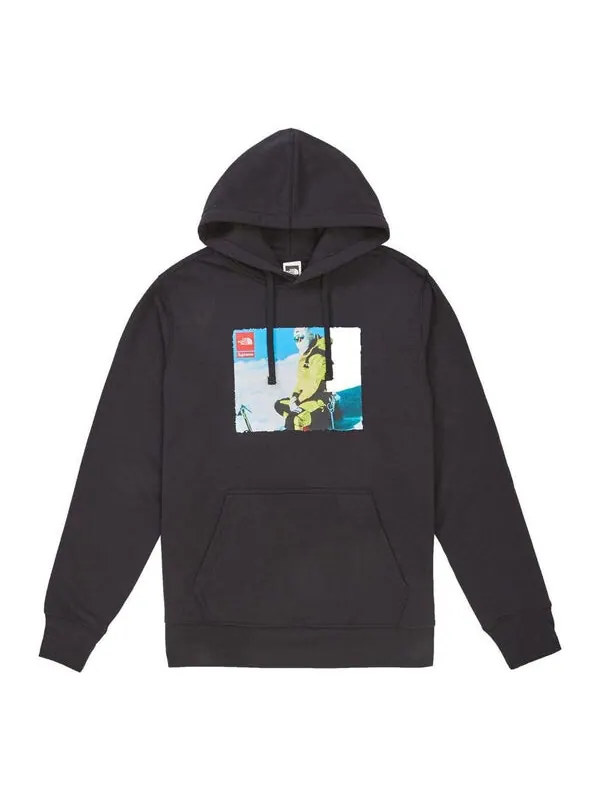 Толстовка fw18 the north face photo hoodie 'black' Supreme — изображение 1 из 1, черный
