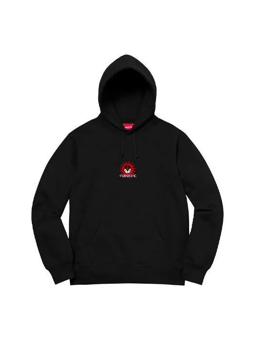 Толстовка fw18 vampire hooded sweatshirt black Supreme — изображение 1 из 1, черный