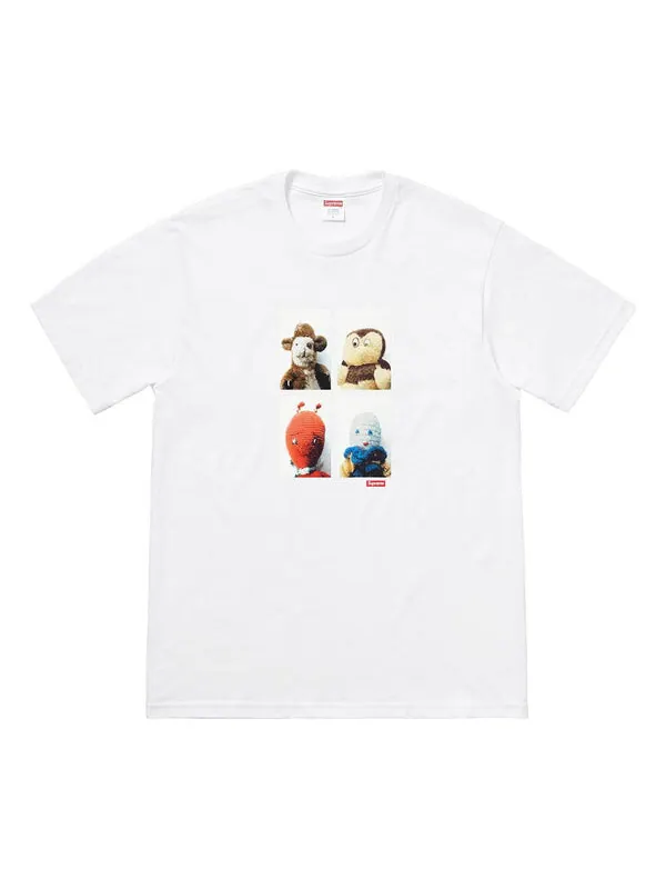 Футболка fw18 mike kelley ahhyouth white tee Supreme — изображение 1 из 2, белый