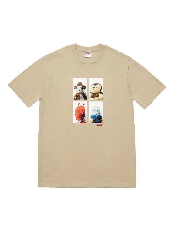 Футболка fw18 mike kelley ahhyouth clay tee Supreme — изображение 1 из 2, желтый