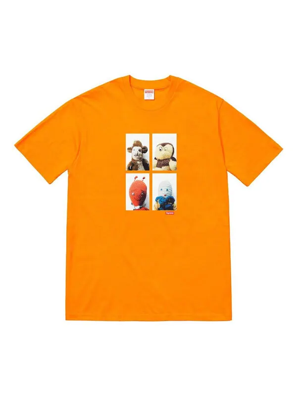 Футболка fw18 mike kelley ahhyouth bright orange tee Supreme — изображение 1 из 2, оранжевый