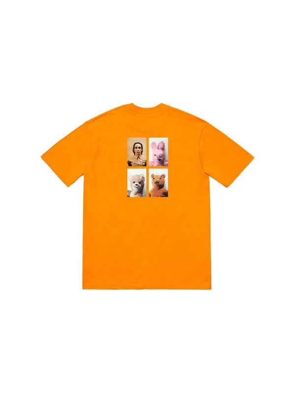 Футболка fw18 mike kelley ahhyouth bright orange tee Supreme — изображение 2 из 2, оранжевый