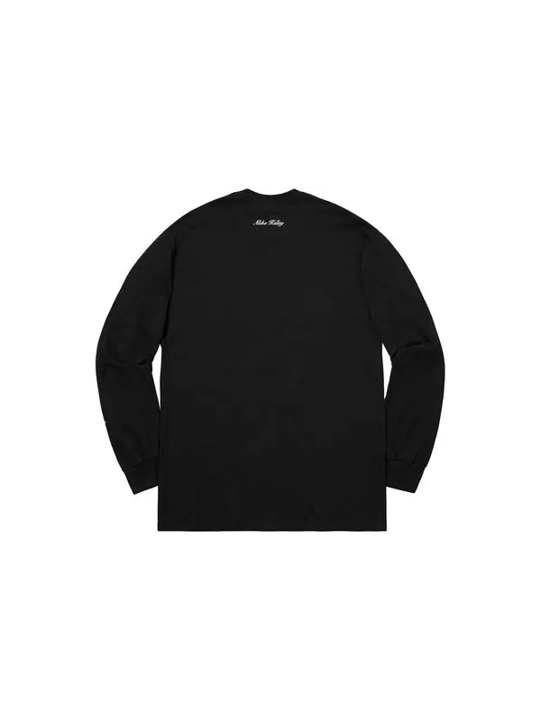 Футболка fw18 mike kelley ahhyouth ls black tee Supreme — изображение 2 из 2, черный